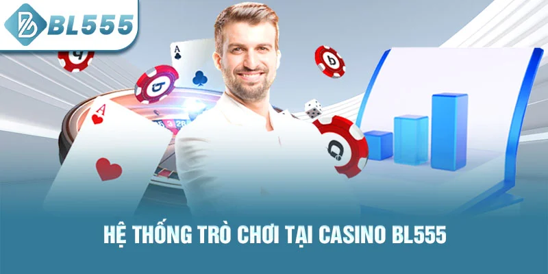 Hệ thống trò chơi tại casino bl555